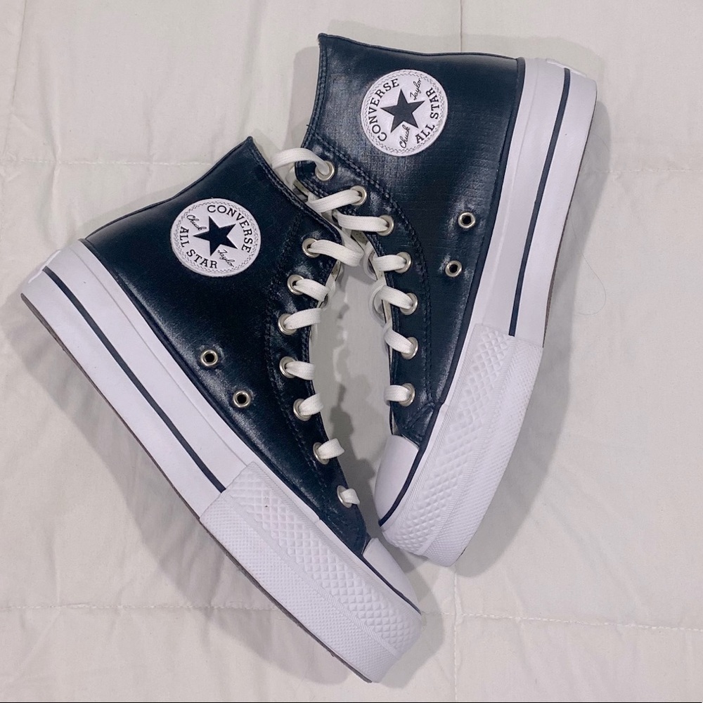 High top platform converse